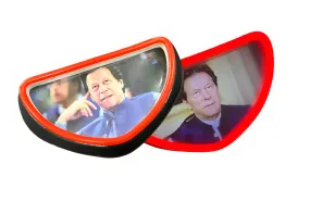 2 Functional Motorcycle Back Light with Imran Khan Picture
