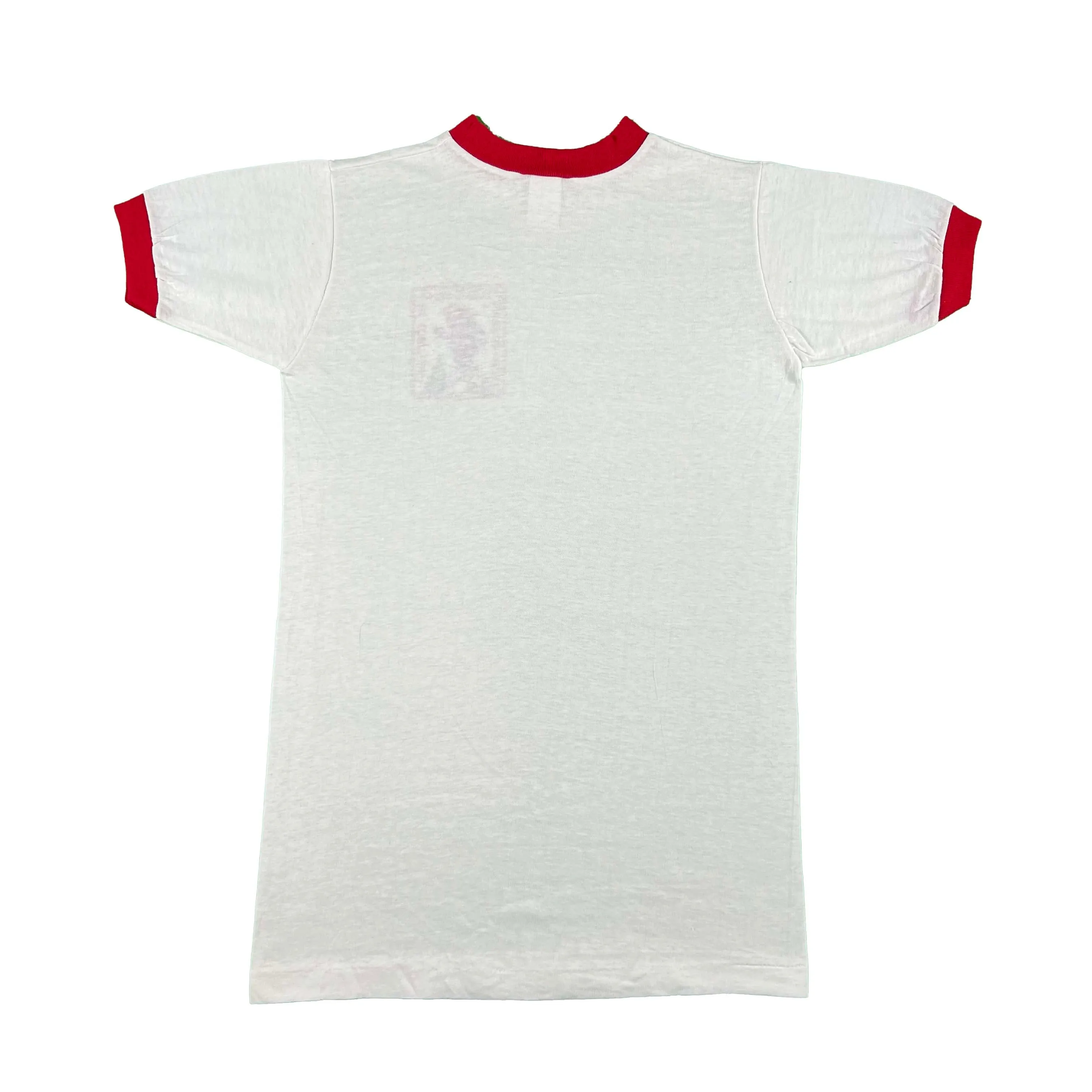 70s Hudson Deleware Mt. Scout Camp Ringer Tee- S