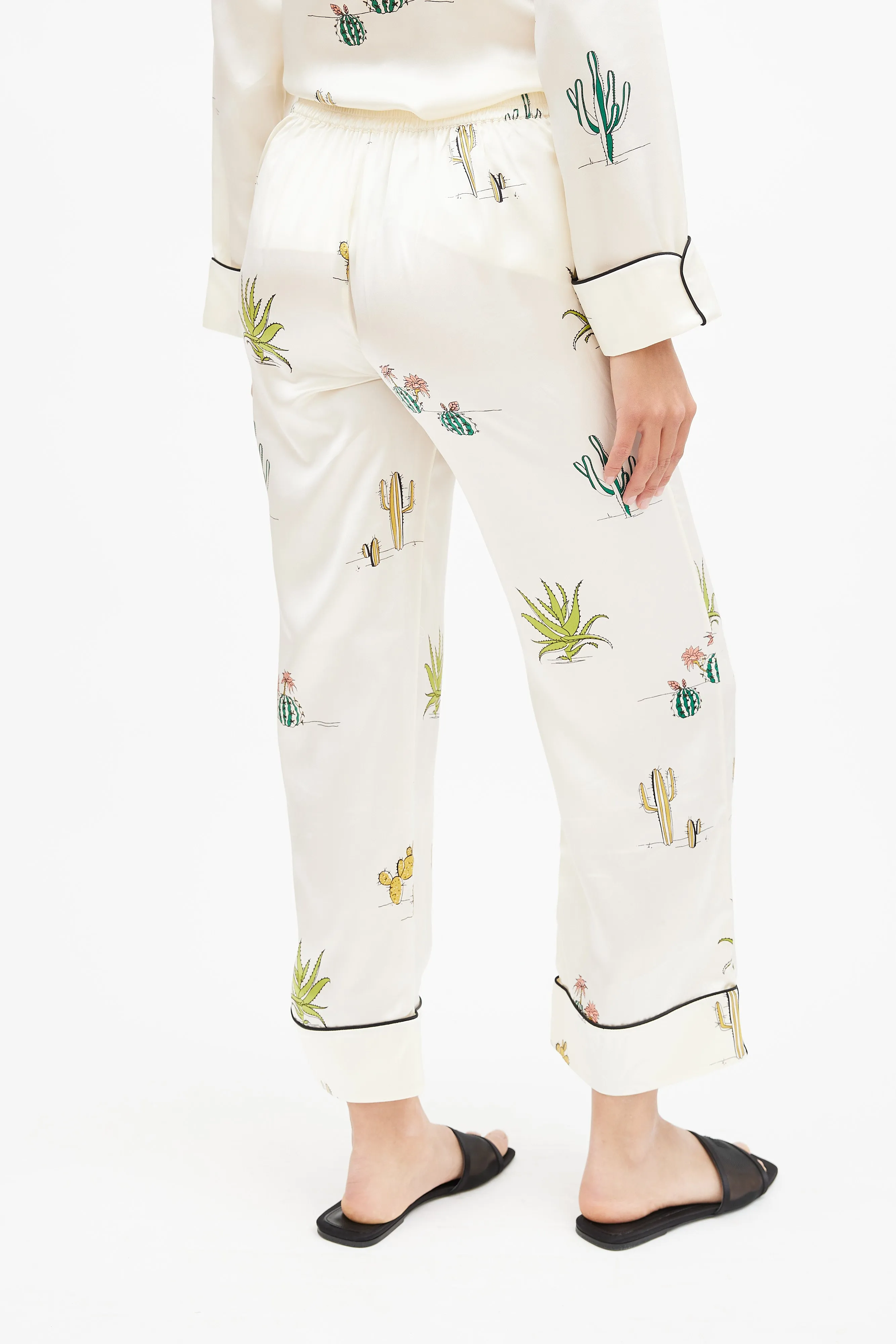 Beige Silk Co-Ord Set