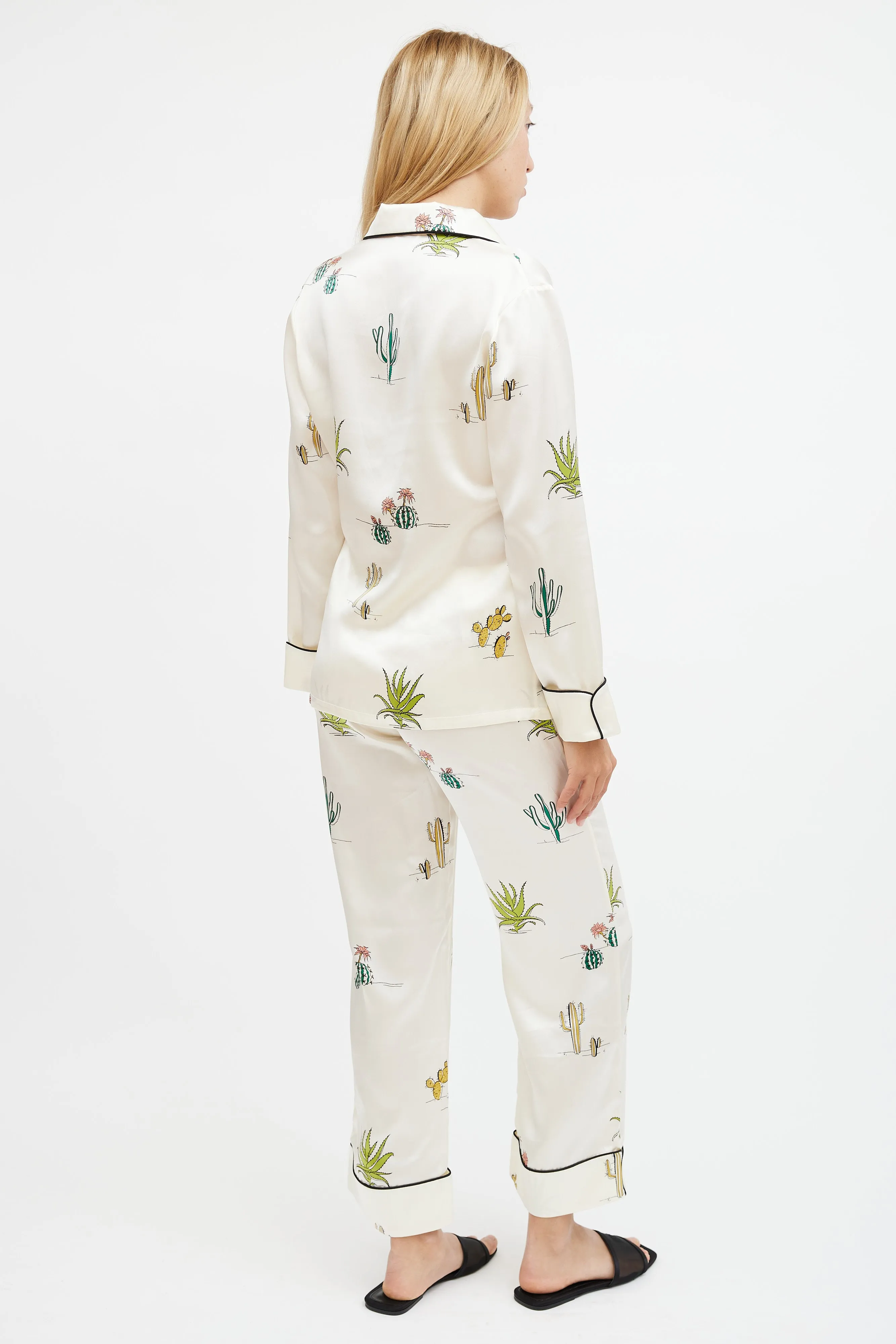Beige Silk Co-Ord Set