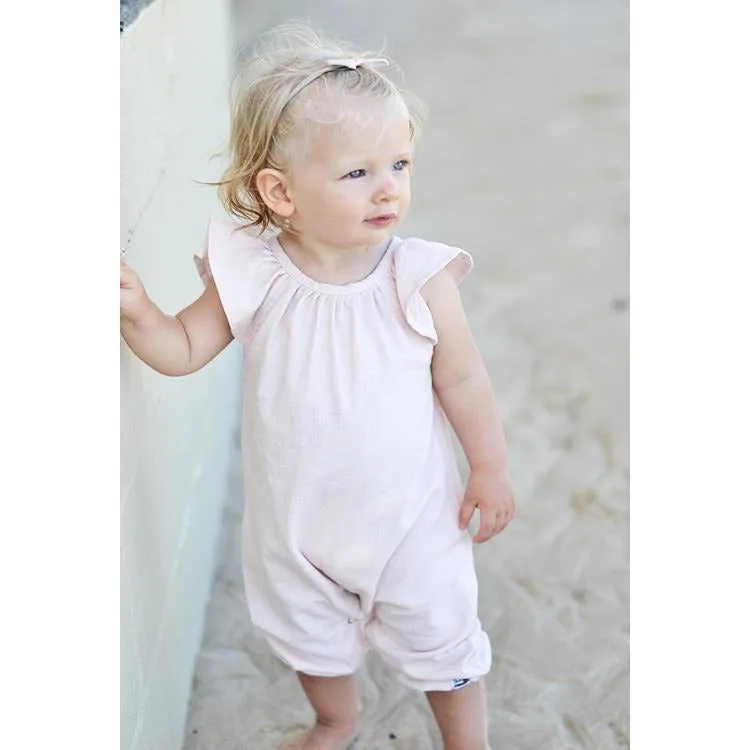 Enclave Jumpsuit - Linen Blush
