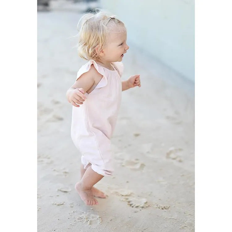 Enclave Jumpsuit - Linen Blush