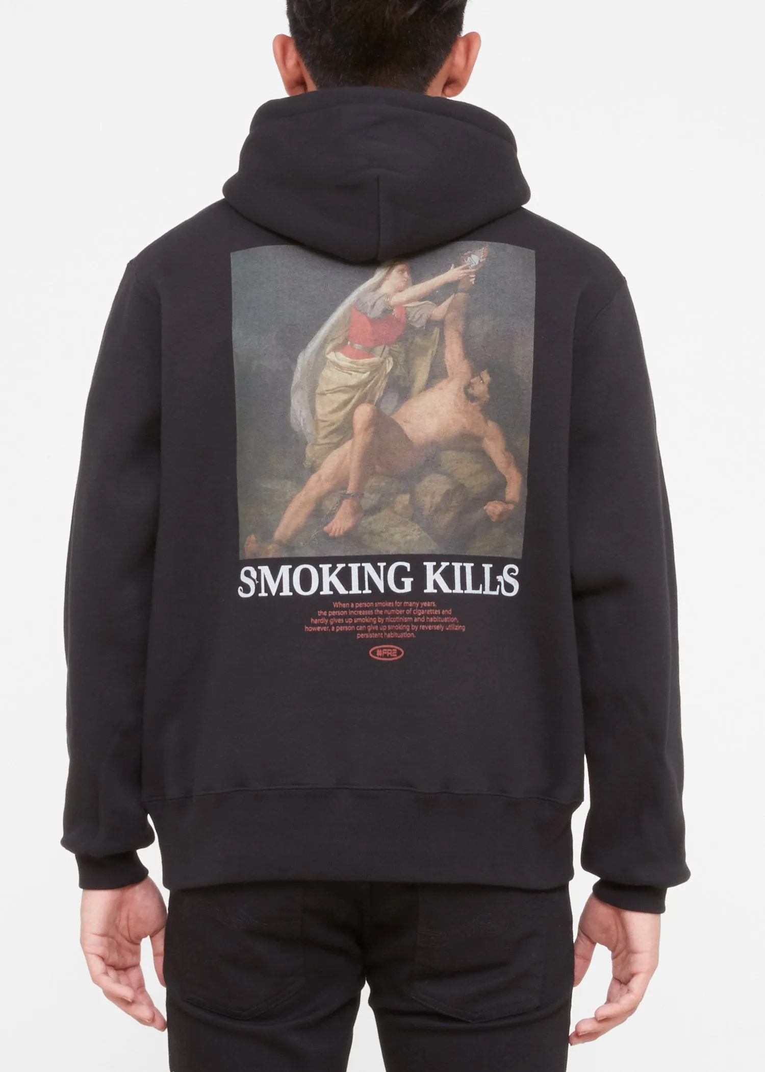FXXKING RABBITS: STOP KILLING HOODIE [BLACK]