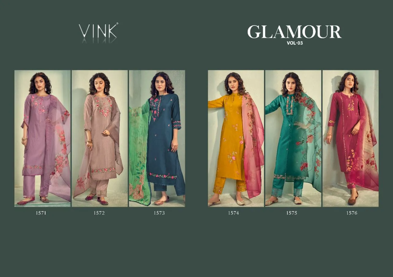 GLAMOUR BY VINK READYMADE SUITS