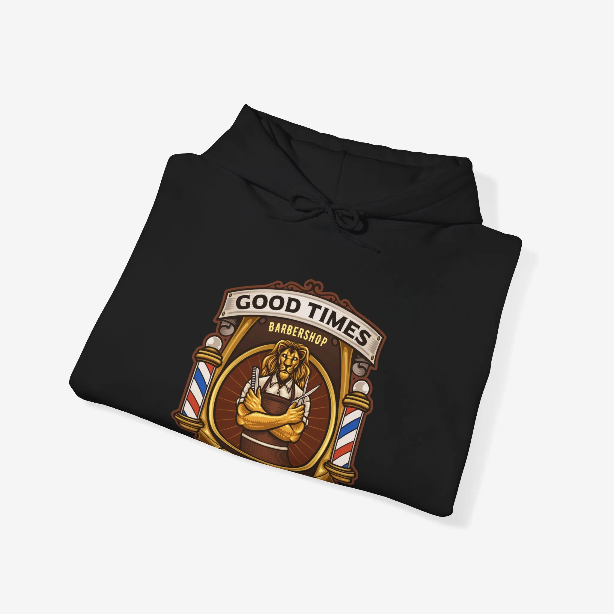 Good Times Barber Shop Hoodie