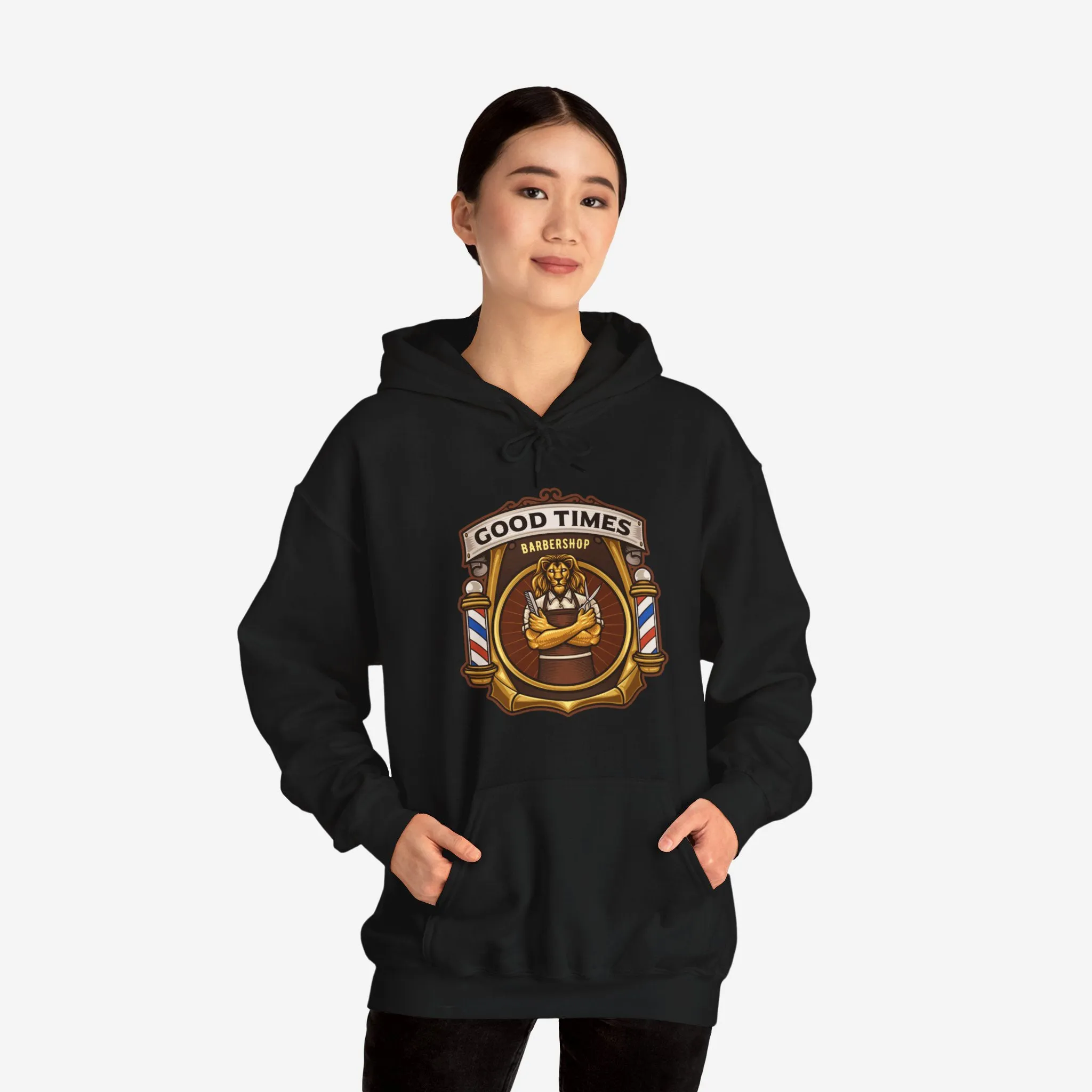 Good Times Barber Shop Hoodie