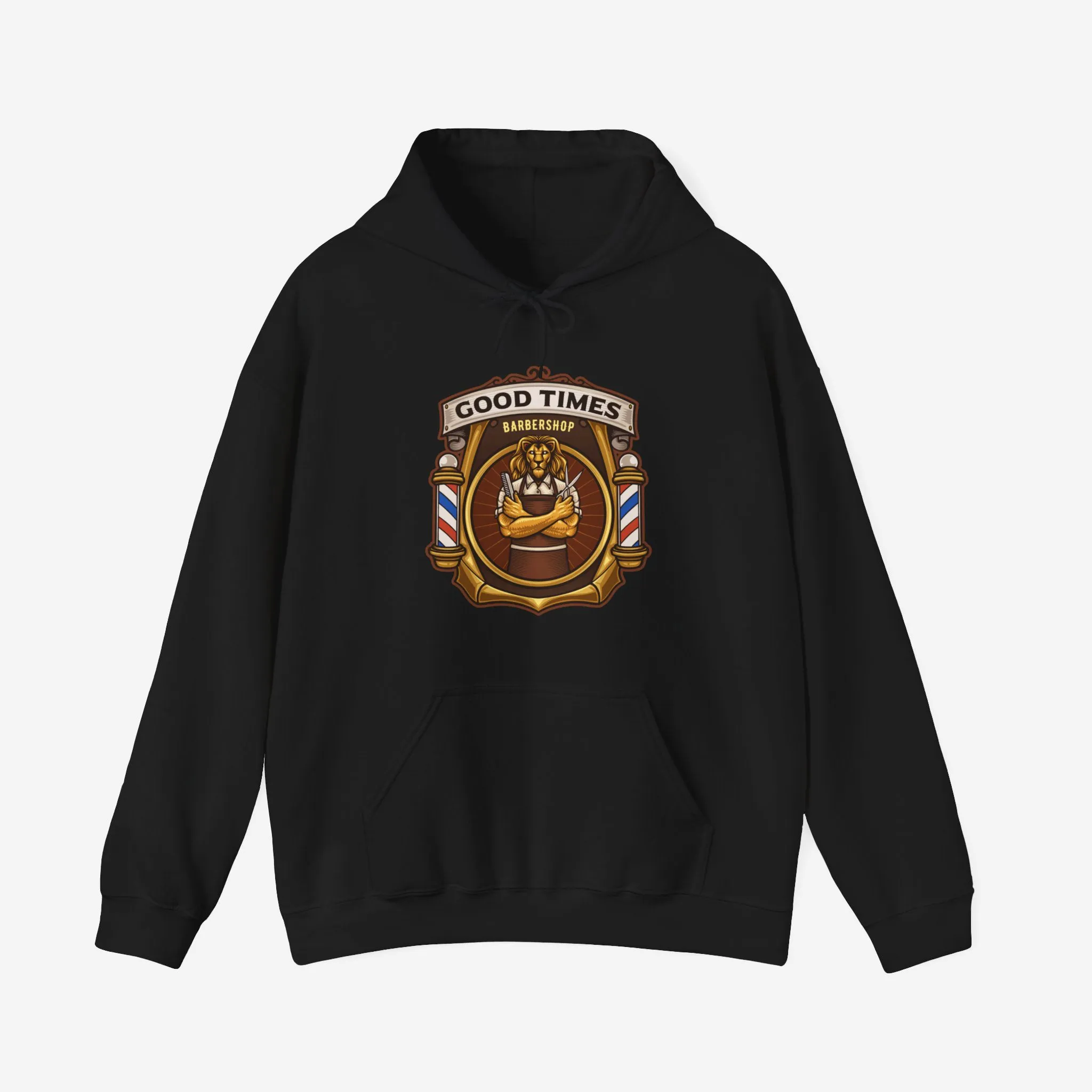 Good Times Barber Shop Hoodie