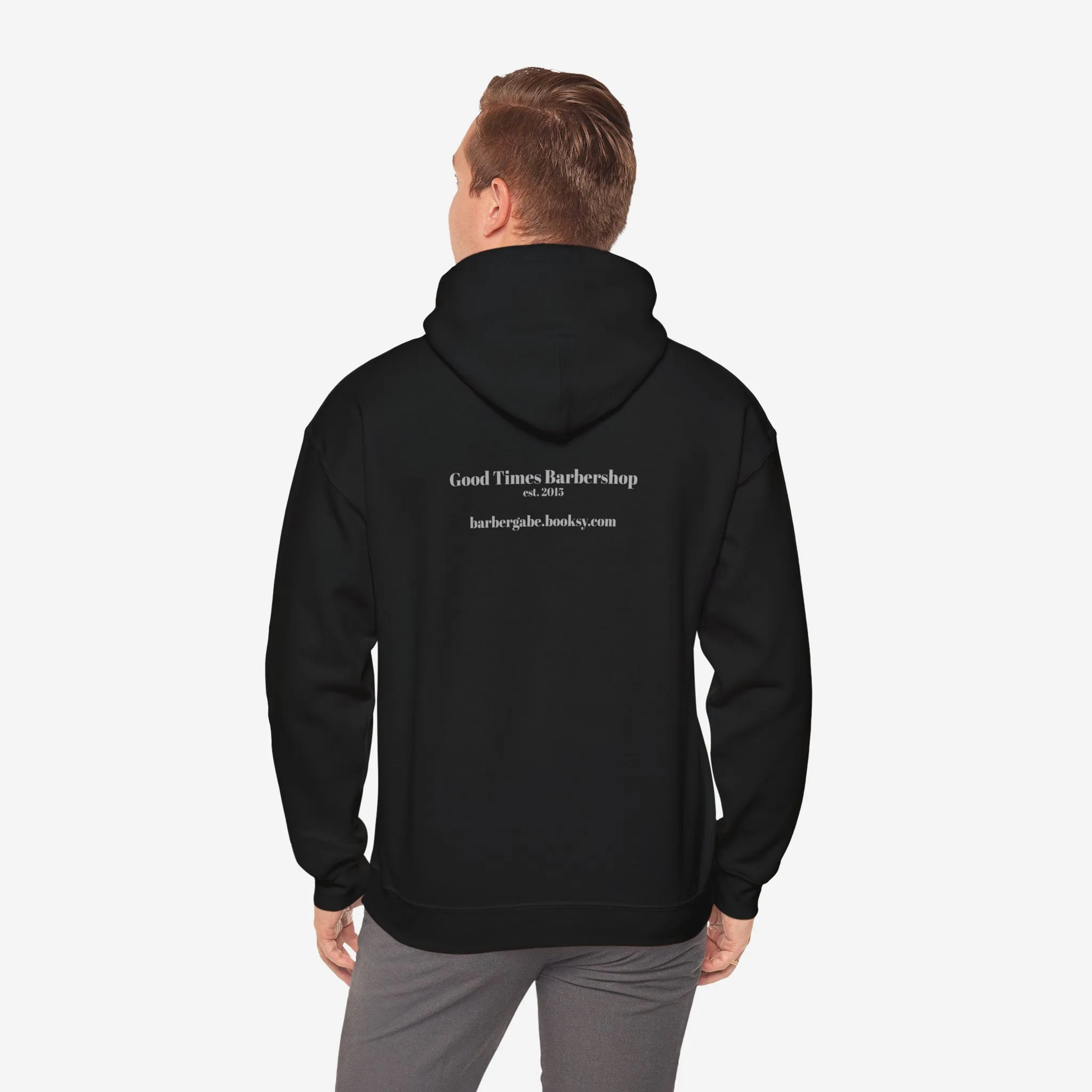 Good Times Barber Shop Hoodie