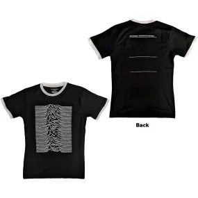Joy Division "Unknown Pleasures" Black Ringer T shirt