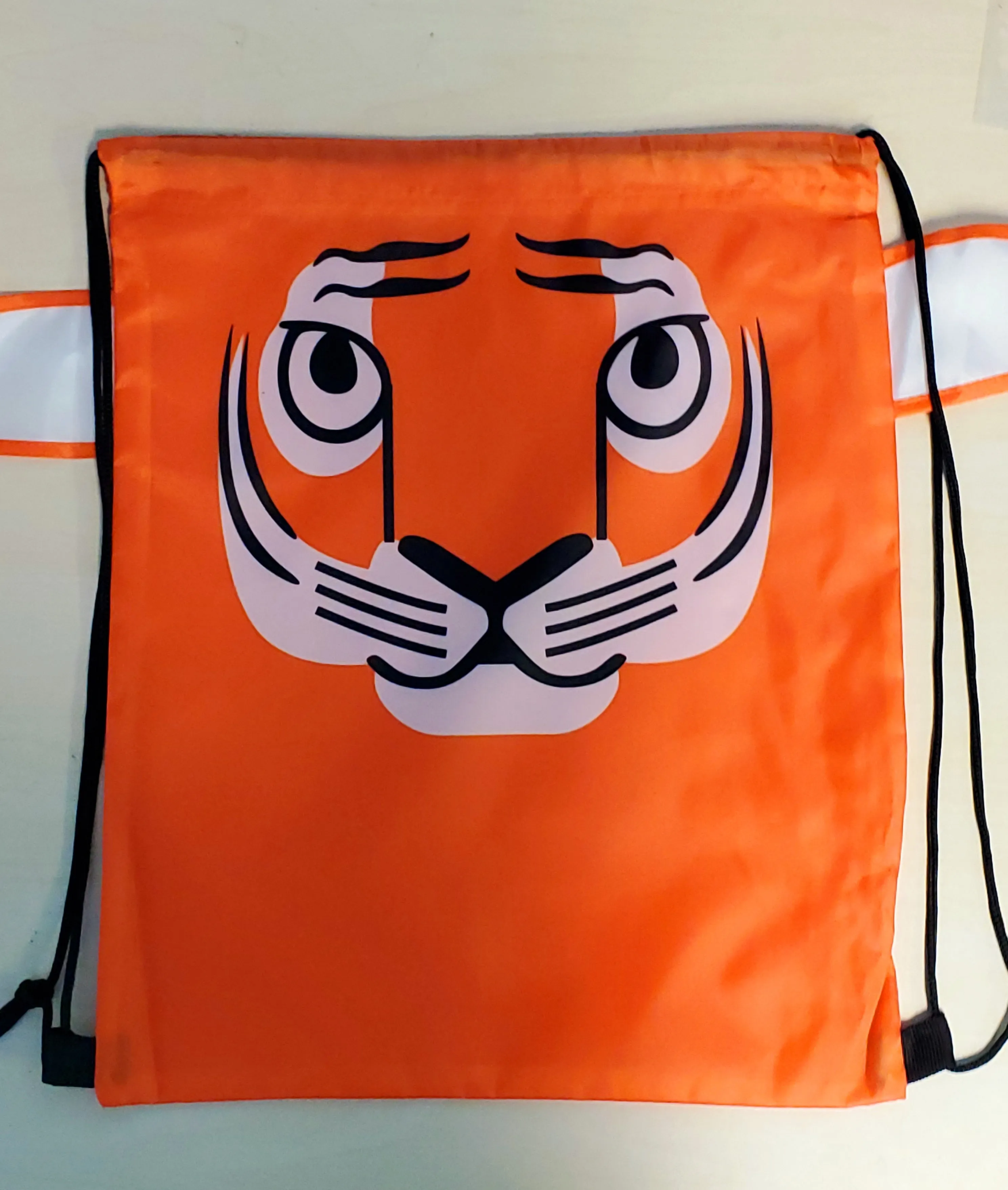 L142 Tiger Drawstring Bag Backpack