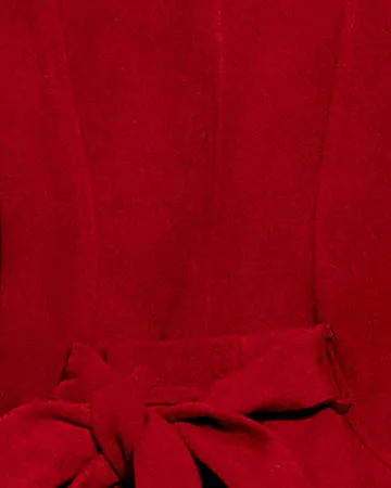 Miss Mysterious Coat | Dark Cherry