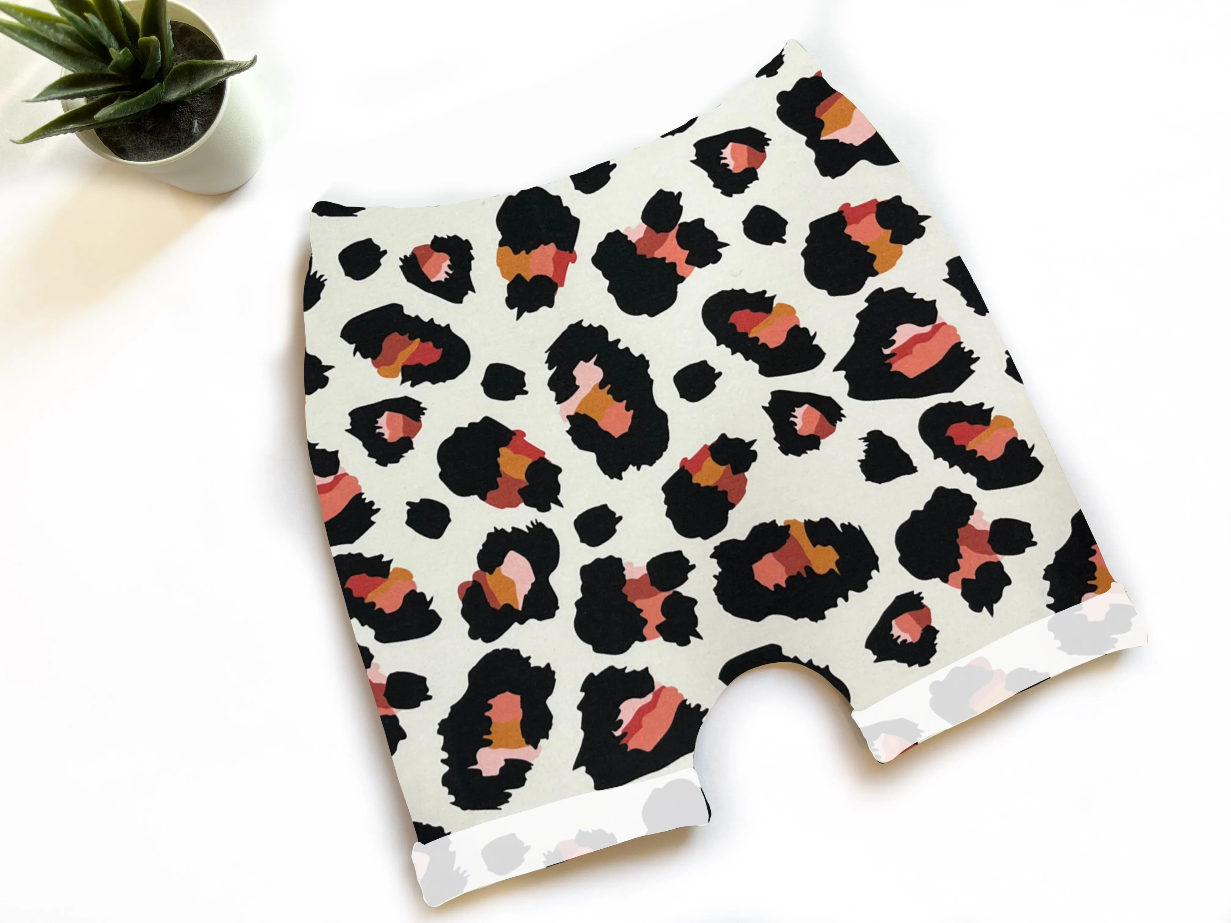 Rust Leopard Leggings & Shorts