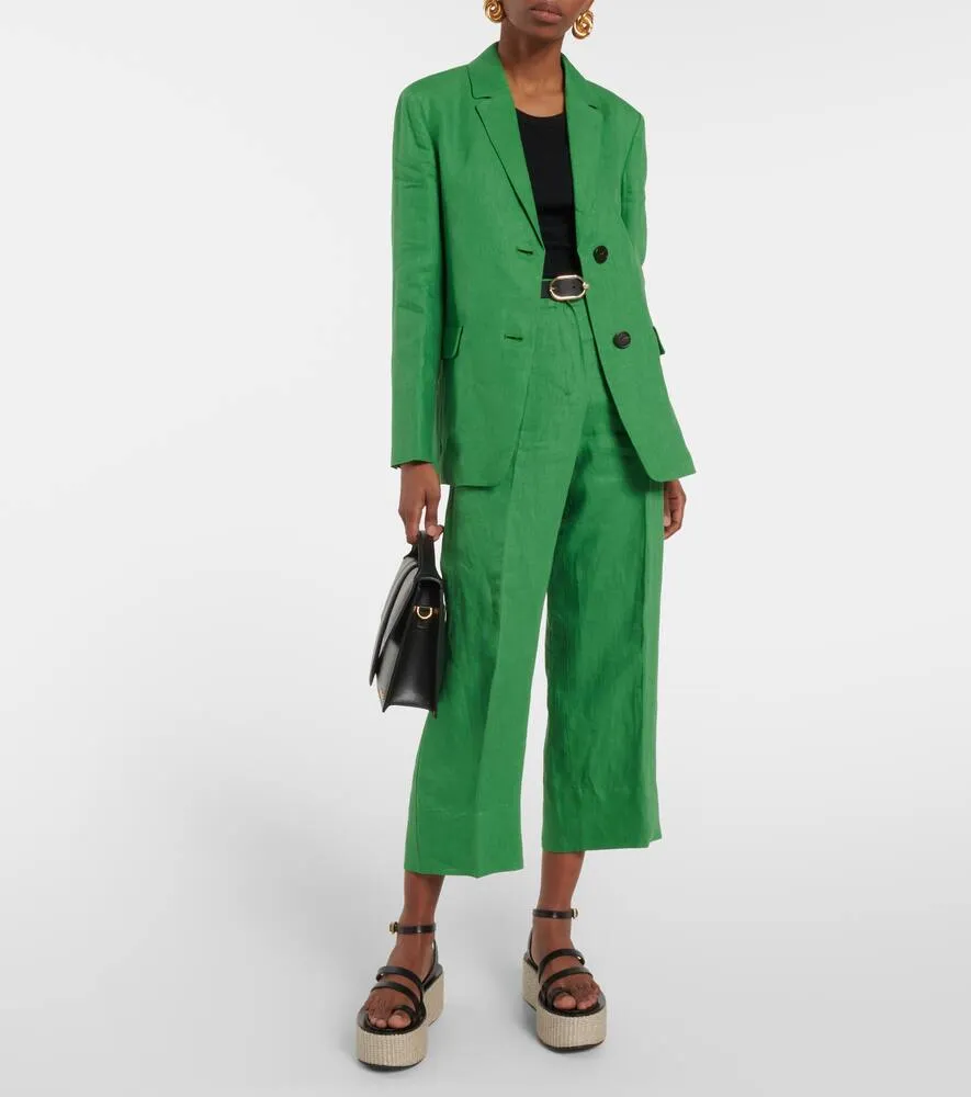 'S Max Mara Sofia single-breasted linen blazer