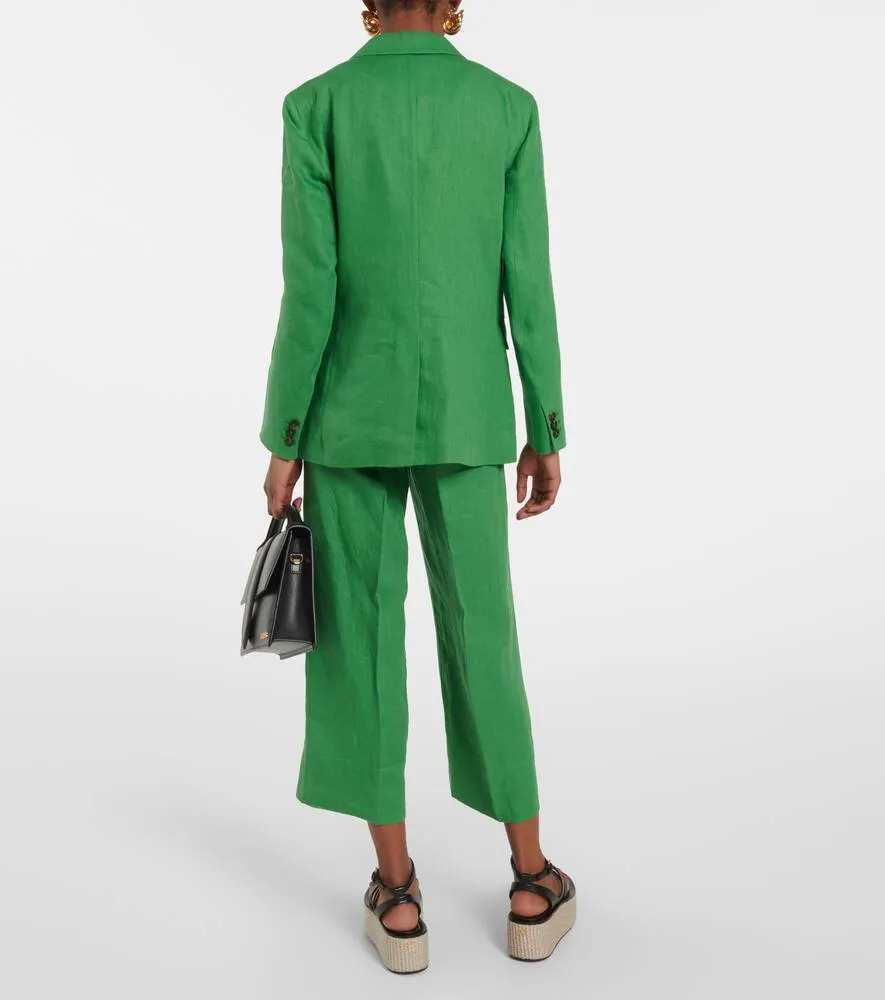 'S Max Mara Sofia single-breasted linen blazer