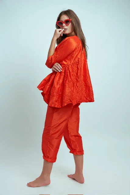 Silk Cigarette Trouser