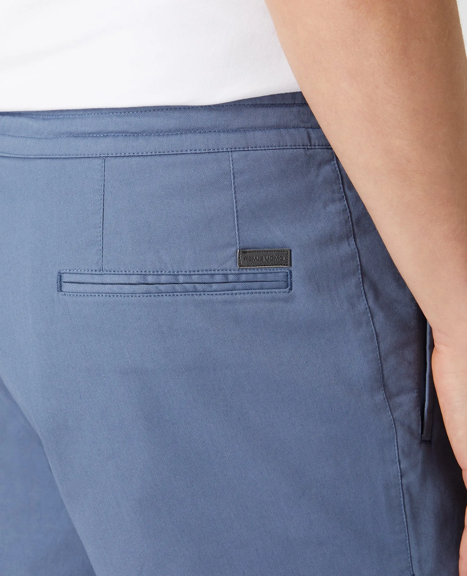 Slim Leg Cotton Stretch Chino Shorts